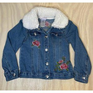 Lass Embroidered Jean Jacket 4T